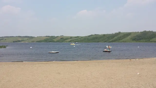 Moosomin Lake from the beach